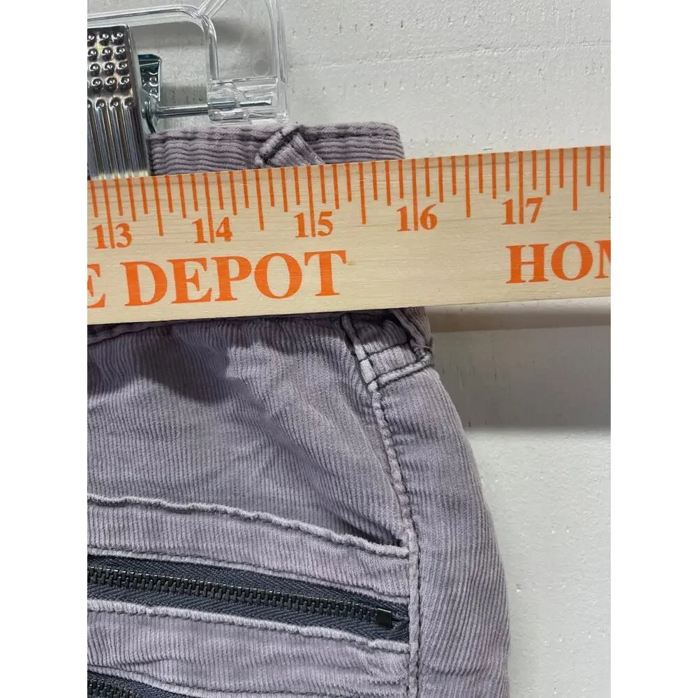 Free People Women's Corduroy Pants Size 8 Gray 24
